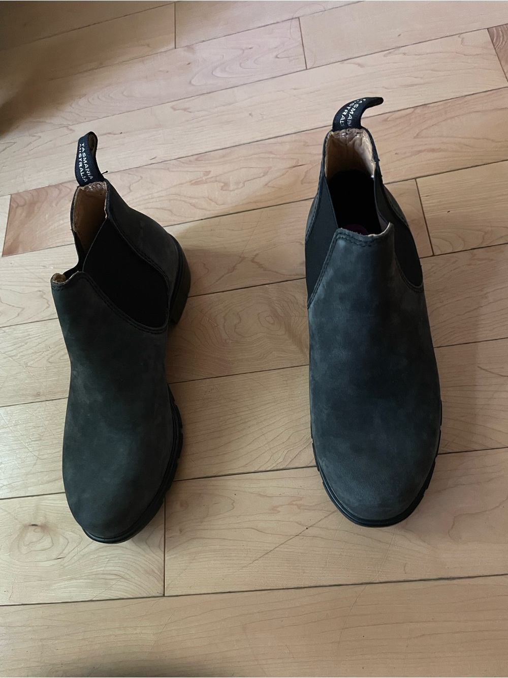 Gray Chelsea Boots - Picture 2 of 12